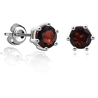 Unheated & Untreated Gomed Stud Earrings Igi Hessonite Stud Pure Silver Earrings For Women & Girls By Ceylonmine Unheated & Untreated Gomed Stud Earrings Igi Hessonite Stud Pure Silver Earrings For Women & Girls By Ceylonmine