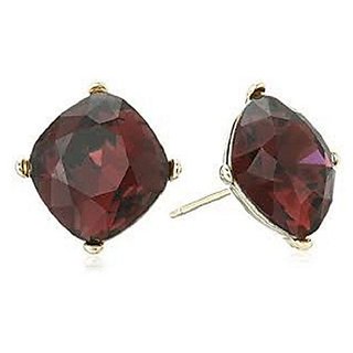 Lab Certified Hessonite/Gomed Stone Stud Silver Earrings For Women Girls By Ceylonmine Lab Certified Hessonite/Gomed Stone Stud Silver Earrings For Women Girls By Ceylonmine