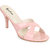 Picktoes Women Stylish Casualwear Mules Slip On Pink Stiletto Heel
