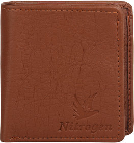 Nitrogen Tan Artificial Leather Men'S Wallet (Ngw-05-Tan)
