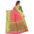 Aadyaa Creation Banarasi Silk Saree With Blouse (Multicolour)