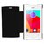 Gadgetworld Luxury Flip Cover For Intex Aqua T5 (Black)