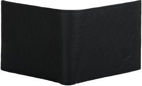 Nitrogen Black Artificial Leather Men's Wallet (Ngw-01-Bk)
