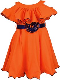 Clobay Fashion Poncho Frock For Girls