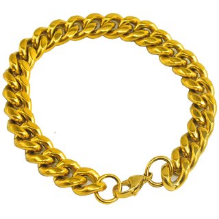                       Shiv Jagdamba Sporty 8Mm Link Chain Bollywood Style Valentine Day Boyfriend Love Collection Bracelet                                              