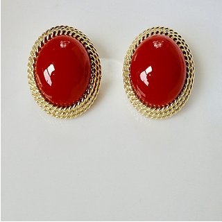 Ceylonmine Gold Plated Earring Natural & Original Munga Gemstone Stud Earring Proble Stone For Women Ceylonmine Gold Plated Earring Natural & Original Munga Gemstone Stud Earring Proble Stone For Women
