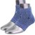 Neska Moda Mens 1 Pair Moistursing Dark Blue Ankle Length Socks