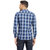 Cape Canary Men's Blue Checkered Button-Down Shirt