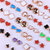 Silver Shine Multi Colourd Set Of 36 Earrings For Wome And Girls.