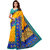 Phoenix Retail's Yellow Colored Bhagalpuri Silk Saree With Blouse