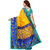 Phoenix Retail's Yellow Colored Bhagalpuri Silk Saree With Blouse