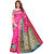 Phoenix Retail's Pink Colored Kalamkari Maysore Silk Saree With Blouse Piece