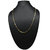 Shiv Jagdamba 3Mm Thickness Jesus Cross Prism Design Gold Silver Stainless Steel Chain For Men And Women