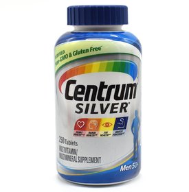 Centrum Silver Multivitamin Tablets For Men 50 Plus, 250 Count Bottle