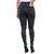 Malachi Women'S Black Denim Lycra Skinny Jeans