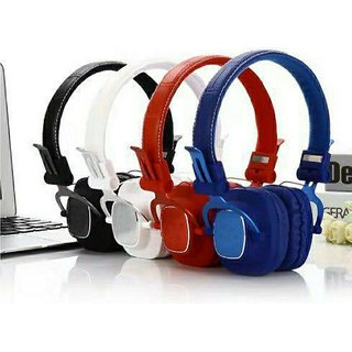 Vinimox Woos04 Bluetooth Headset With Mic Over Ear Wireless With Mic Headphones/Earphones