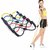 Consonantiam Chest Expander Resistance 8 Type Muscle Chest Expander Rope Workout Pulling Exerciser Fitness Exercise Tub