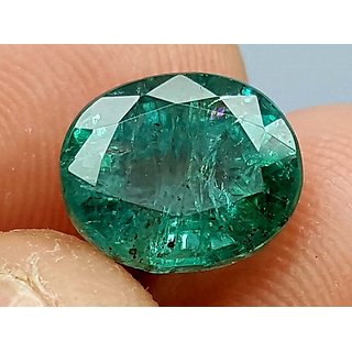                       Green Emerald Stone Original  Unheated Gemstone 6.25 Ratti Panna Gemstone For Unisex By Ceylonmine                                              