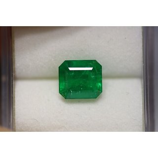                       Ceylonmine 6.25 Ratti Green Panna Gemstone Original  Natural Emerald Stone For Unisex                                              
