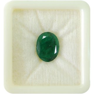 8.25 Ratti Emerald Gemstone Natural Lab Certified Panna Stone For Astrological Purpose 8.25 Ratti Emerald Gemstone Natural Lab Certified Panna Stone For Astrological Purpose