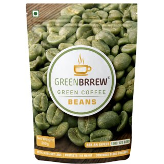 Greenbrrew Organic Green Coffee Beans For Weight Loss - 200G