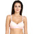 Ksb Enterprises Soft Padded Non Wired Cotton Bra For Women's(Light Pink,30B)