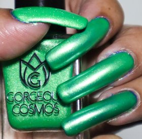 Gorgeous Cosmos Water Based Nail Polish Green - Kiwi Smoothie