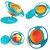 Regal Spill Proof Gyroscopic Bowl For Kids Smooth, 360 Degrees Rotation With Highly Durable Material For Baby Kids