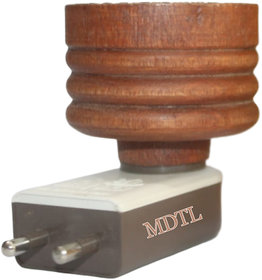 Mayukh Electric Wooden Dhoop Dani Puja Incense Burner Machine Direct Plug in - 2nd Generation