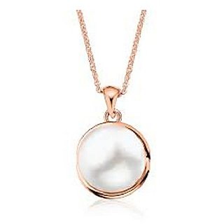                       CEYLONMINE original pearl pendant natural & original stone moti pendant for women & girl                                              