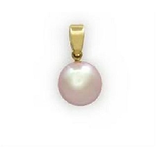 CEYLONMINE unheated pendant pearl stone 7.25 ratti moti original & natural stone locket for women & girl CEYLONMINE unheated pendant pearl stone 7.25 ratti moti original & natural stone locket for women & girl