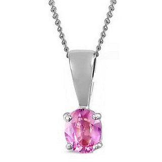                       CEYLONMINE 5.25ct sapphire pendant original pink sapphire locket for women 7 girls                                              