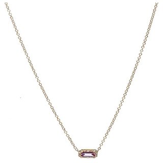                       CEYLONMINE Natural pink sapphire pendant original  unheated gemstone sapphire 5.25 ct gold plated pendant for women  girls                                              