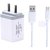 Fast Charger for Lenovo K6 Note, Oppo A37, Oppo A57, Vivo Y66, Oppo F1s, Dual Port Samsung Galaxy On8 Charger Original