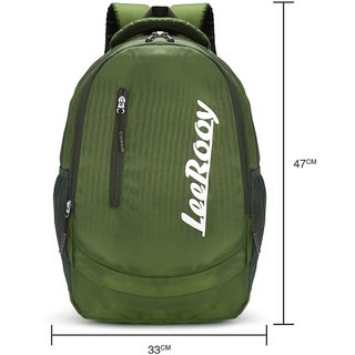                       LeeRooy BAG 15 GREEN-ISAP Backpack  (Green, 17 L)                                              