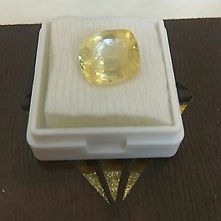 pukhraj stone 100 original unheated gemstone Yellow sapphire stone precious stone 7.25 ratti by Ceylonmine pukhraj stone 100 original unheated gemstone Yellow sapphire stone precious stone 7.25 ratti by Ceylonmine