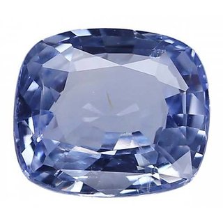                       8.25 ratti Blue Sapphire gemstone natural & lab certified neelam stone for astrological purpose                                              