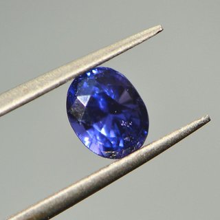                       Blue Sapphire Stone Unheated Untreated Neelam Gemstone 8.25 Ratti For Unis                                              