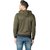 Studds Black And Olive Plain Hooded Casual Sweatshirt For Men