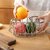 SUCASA Multipurpose Stainless Steel Folding Fruit and Vegetable Basket for Kitchen/Dining(8 Shapes in1)