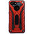 Shining Stars Heavy Duty Hybrid Back Cover with Kick Stand For Oppo A5 (Red)
