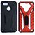 Shining Stars Heavy Duty Hybrid Back Cover with Kick Stand For Oppo A5 (Red)