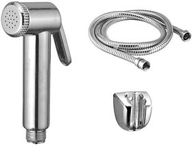 SKS - Long Head Health Faucet Set with 1.5 Meter Flexible Chain and Hook Health  Faucet (Wall Mount Installation Type)