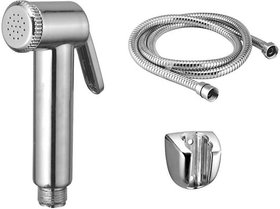 SKS - Long Head Health Faucet Set with 1.5 Meter Flexible Chain and Hook Health  Faucet (Wall Mount Installation Type)