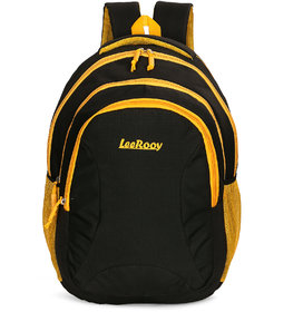 LeeRooy  18 inch Inch Laptop Case  (Black, Yellow)
