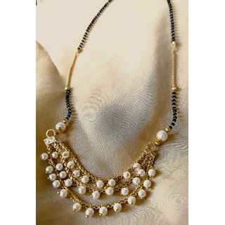 Pearl Multilayetr Mangalsutra For Women