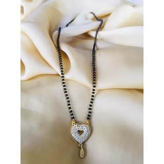 ad diamond mangalsutra