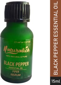 Naturalich Black Pepper Essential Oil 15 Ml