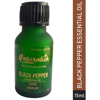 Naturalich Black Pepper Essential Oil 15 Ml
