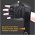 Liboni D-157 Gym Gloves/Cycling Gloves/Riding Gloves/Stretchable Size For Both Men And Women, Black Colour